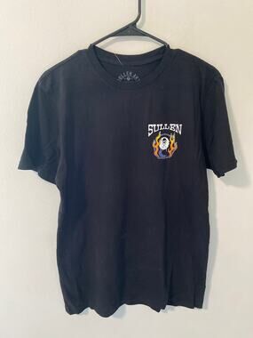 New Sullen Clothing Don't Scratch Me, Black T-Shirt Size Small